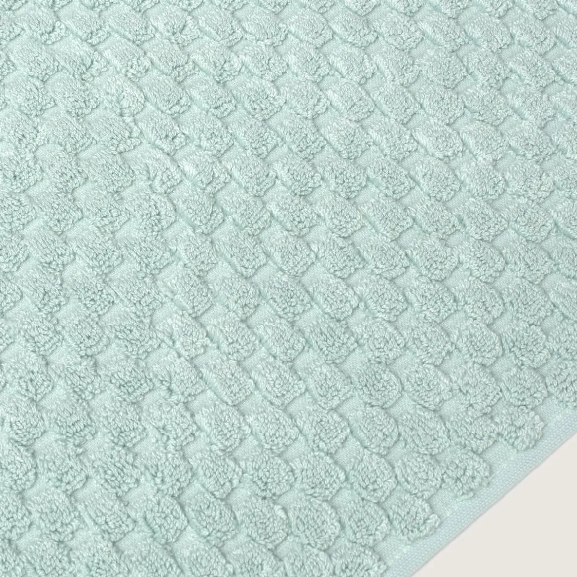 Alfombra de baño algodón y bambú rizo Sublim