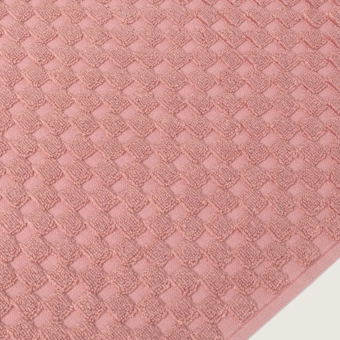 Alfombra de baño algodón y bambú rizo Sublim