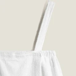 Bata ducha rizo algodón con tirantes Bataspa