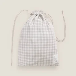 Bolsa de algodón cuadros vichy Lavar