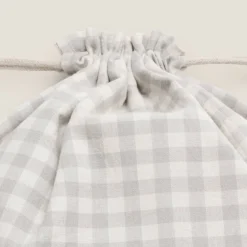Bolsa de algodón cuadros vichy Lavar