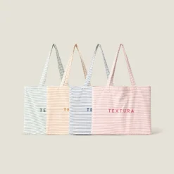 Bolsa rayas Textura