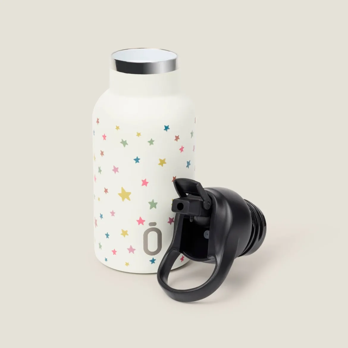 Botella infantil de acero inoxidable y revestimiento cerámicoEstrellas