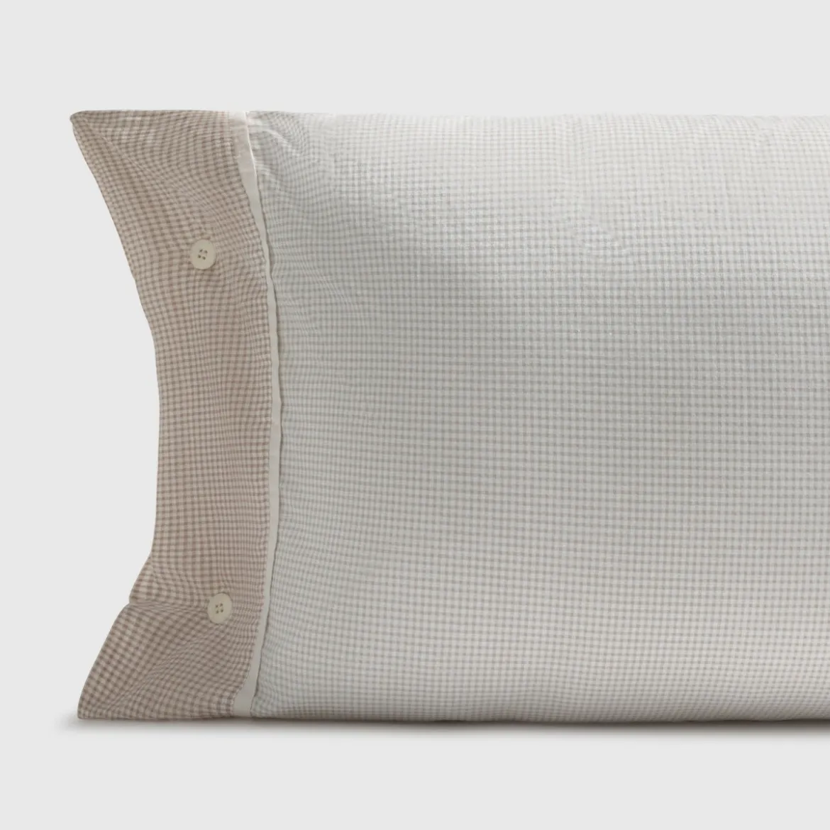 Funda de almohada algodón cuadros vichy Sepat