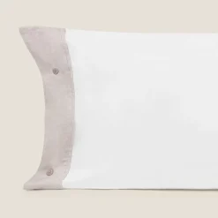 Funda de almohada algodón 200 hilos acabado oxford Oxfi