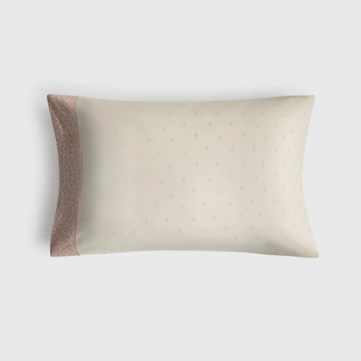 Funda de almohada algodón 180 hilos estampado floral Hompat
