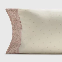 Funda de almohada algodón 180 hilos estampado floral Hompat