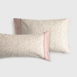Funda de almohada algodón 180 hilos estampado floral Lalapat