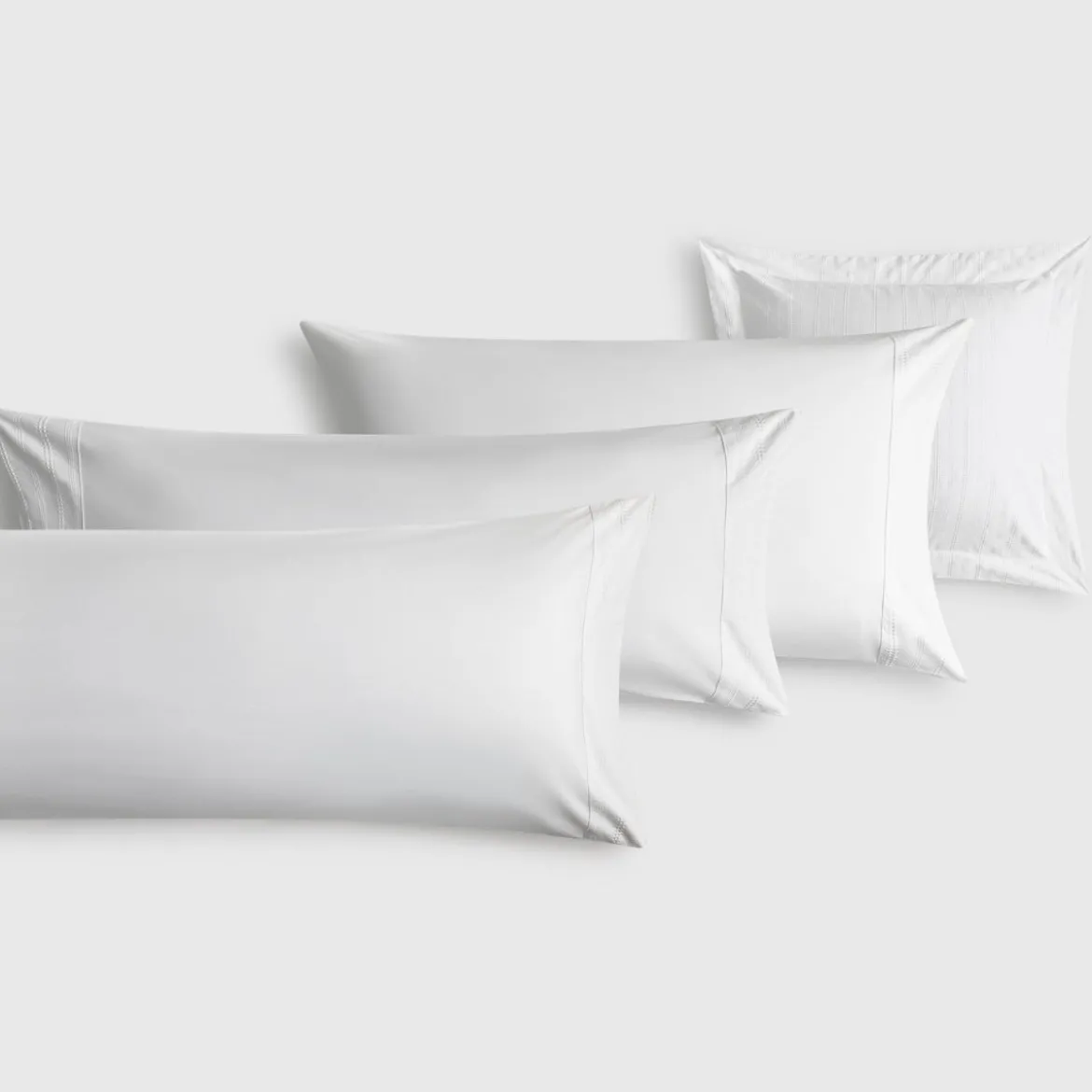 Funda de almohada algodón 180 hilos estructura tejida Medtex