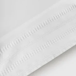 Funda de almohada algodón 180 hilos estructura tejida Medtex