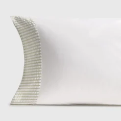 Funda de almohada algodón 180 hilos rayas Crese