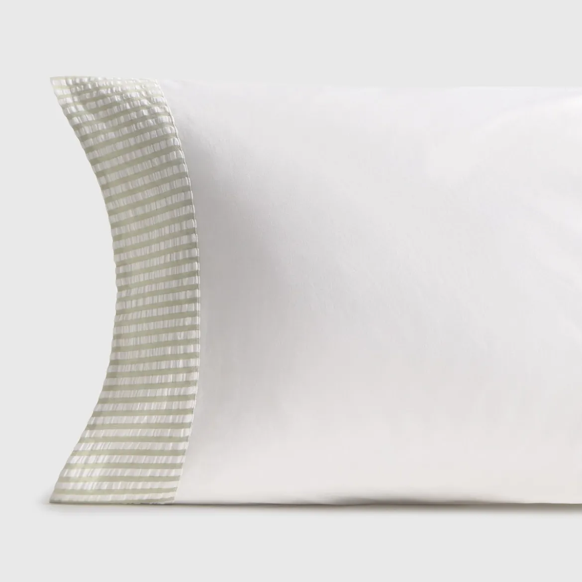 Funda de almohada algodón 180 hilos rayas Crese