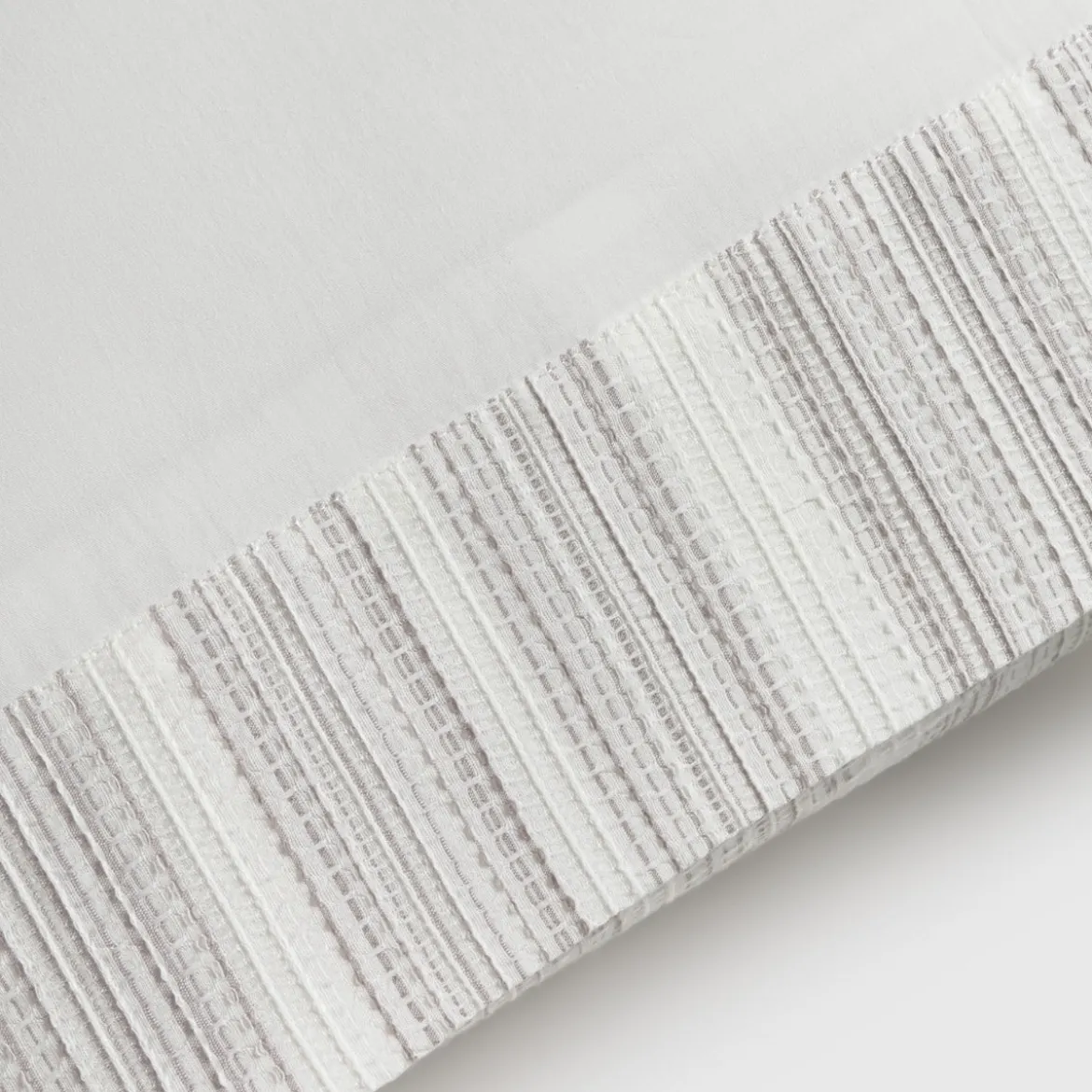Funda de almohada algodón 180 hilos rayas texturizadas Oni