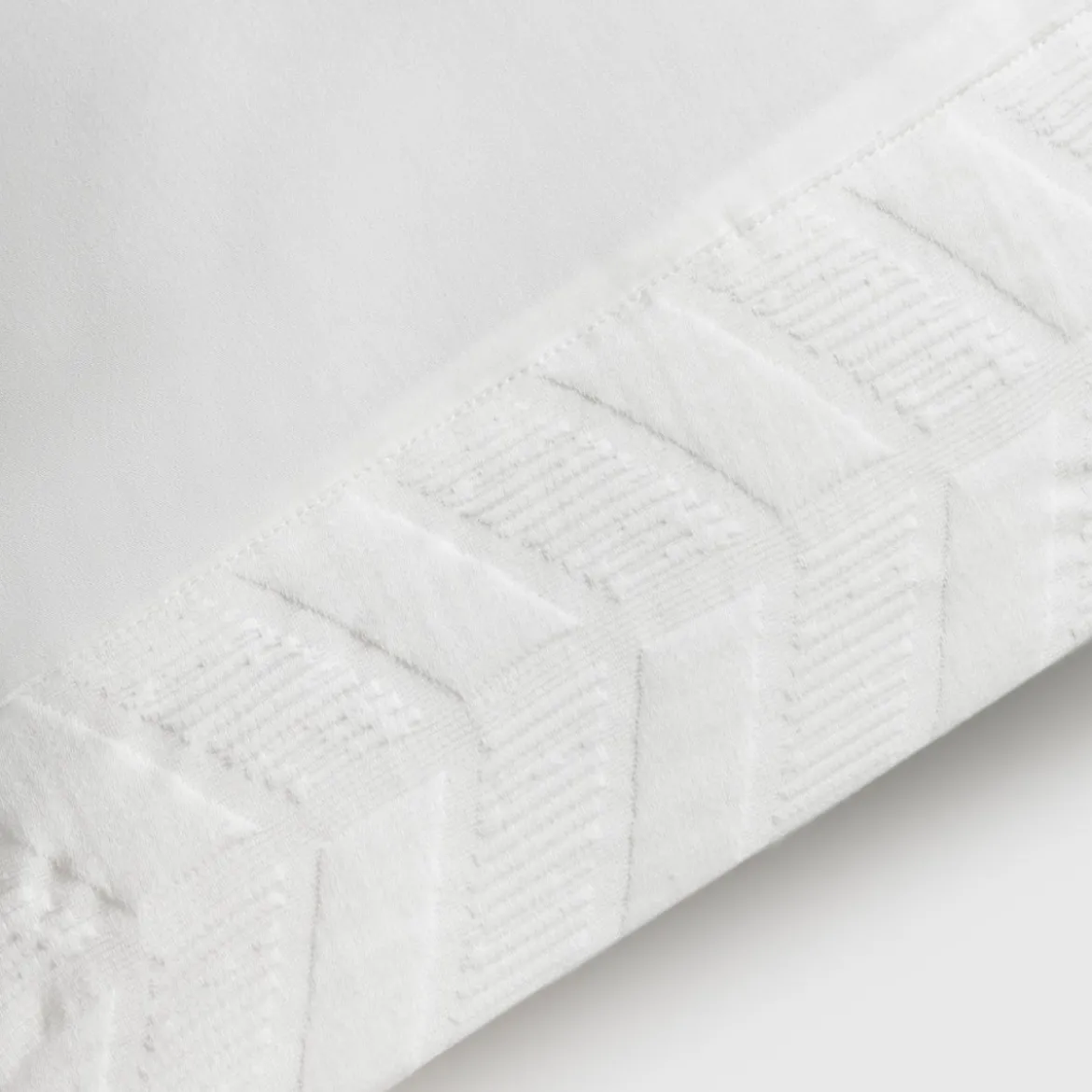 Funda de almohada algodón 180 hilos relieve étnico Etnia