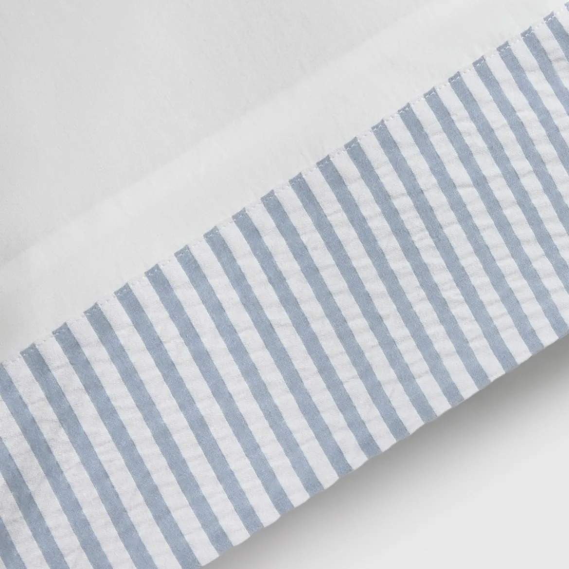 Funda de almohada algodón 180 hilos seersucker Crese