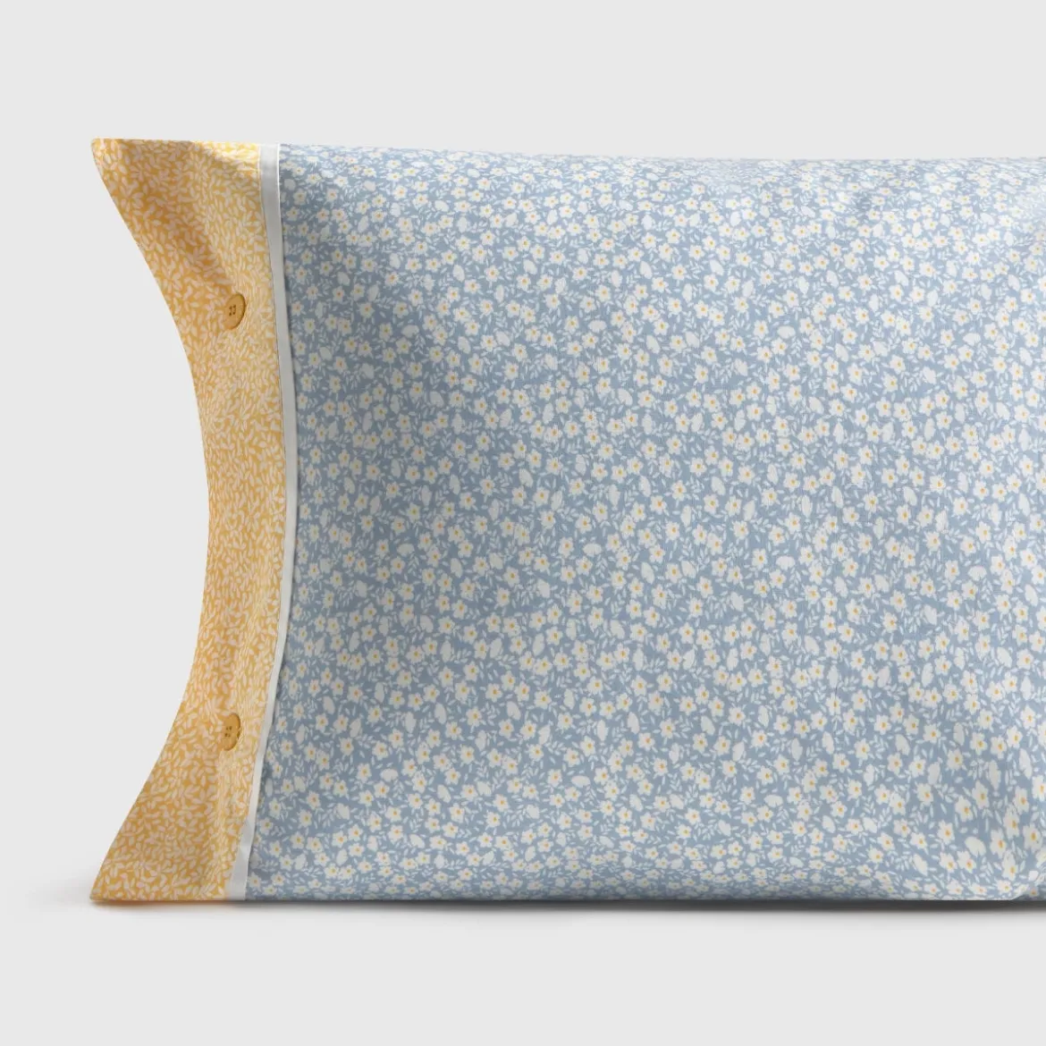 Funda de almohada algodón percal 180 hilos estampado floral Folipat