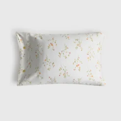 Funda de almohada algodón satén 180 hilos estampado floral Lasusa