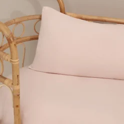 Funda de almohada de algodón orgánico 180 hilos Besto