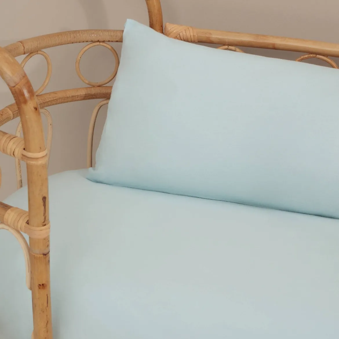 Funda de almohada de algodón orgánico 180 hilos Besto