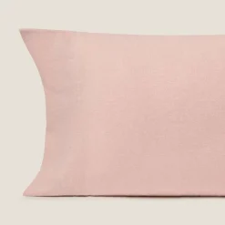 Funda de almohada lino y algodón Linlov