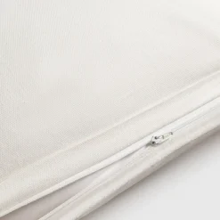 Funda de cojín algodón bordado floral Homlif