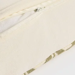 Funda de cojín bordado geométrico Lalalart