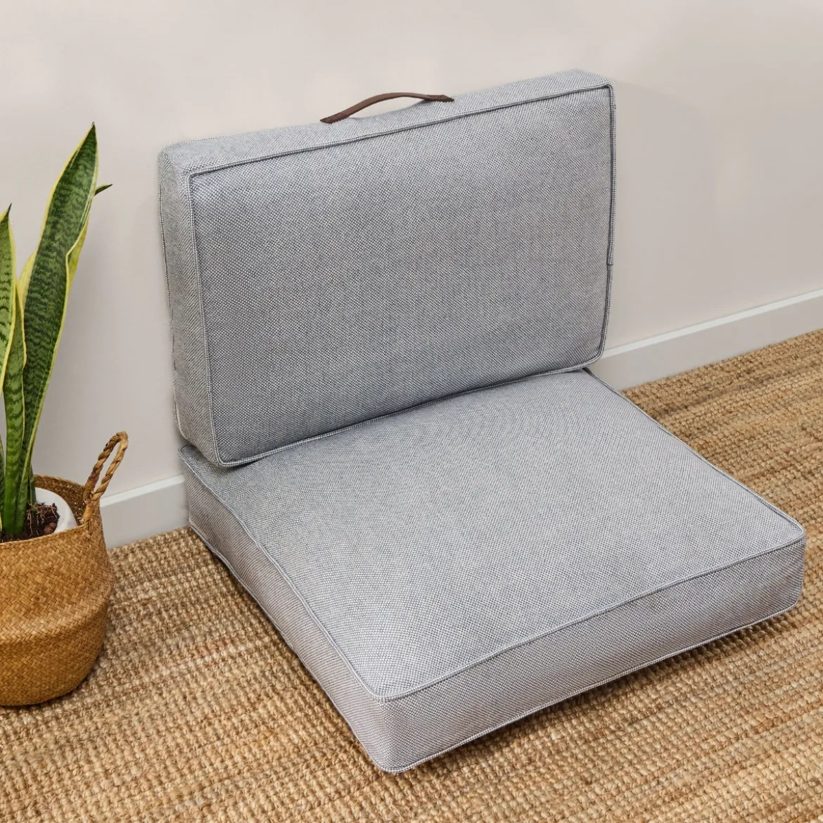 Funda de cojín chill out algodón resistente al agua Trichi