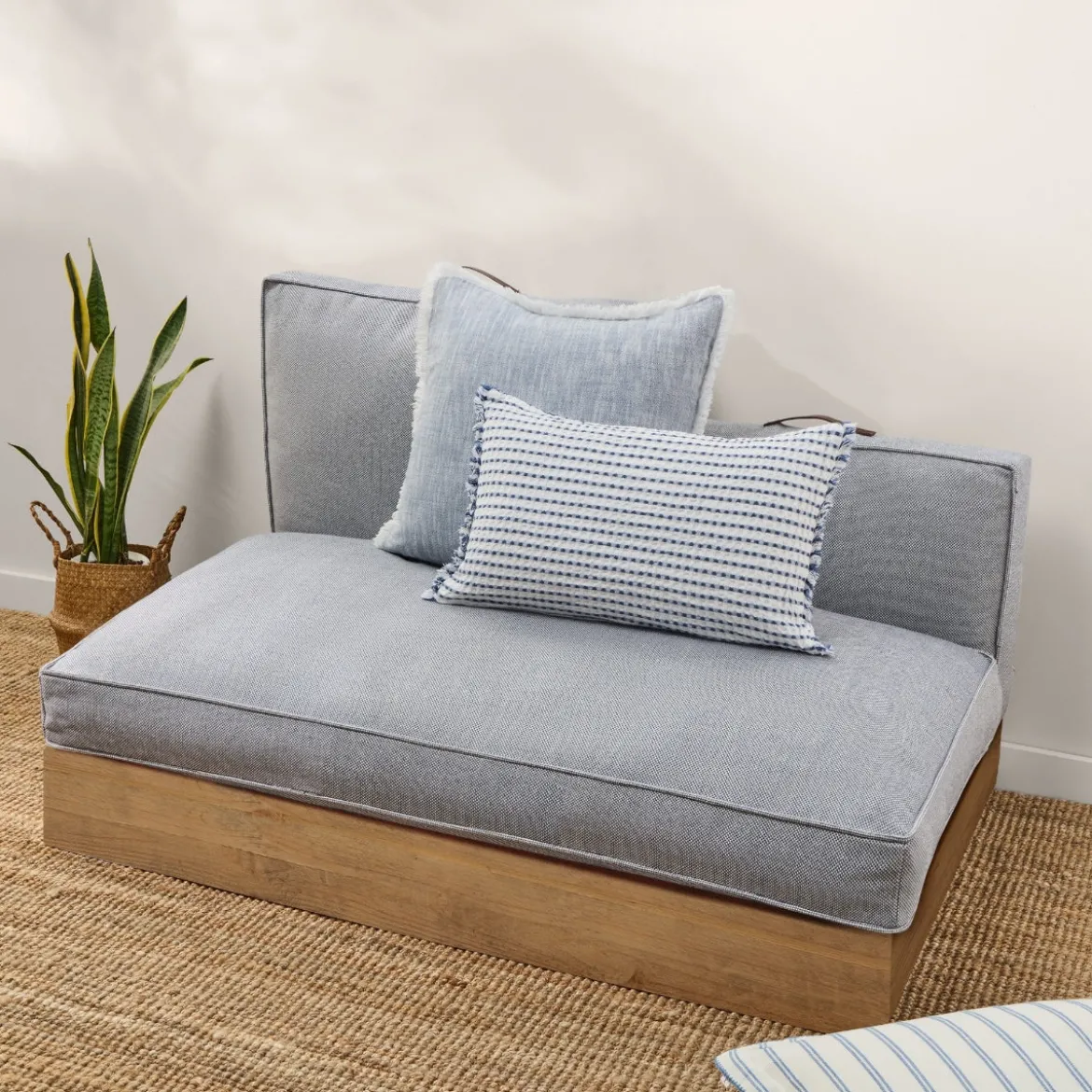 Funda de cojín chill out algodón resistente al agua Trichi