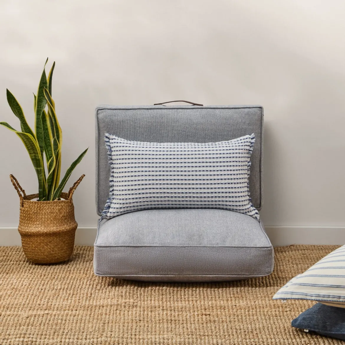 Funda de cojín chill out algodón resistente al agua Trichi