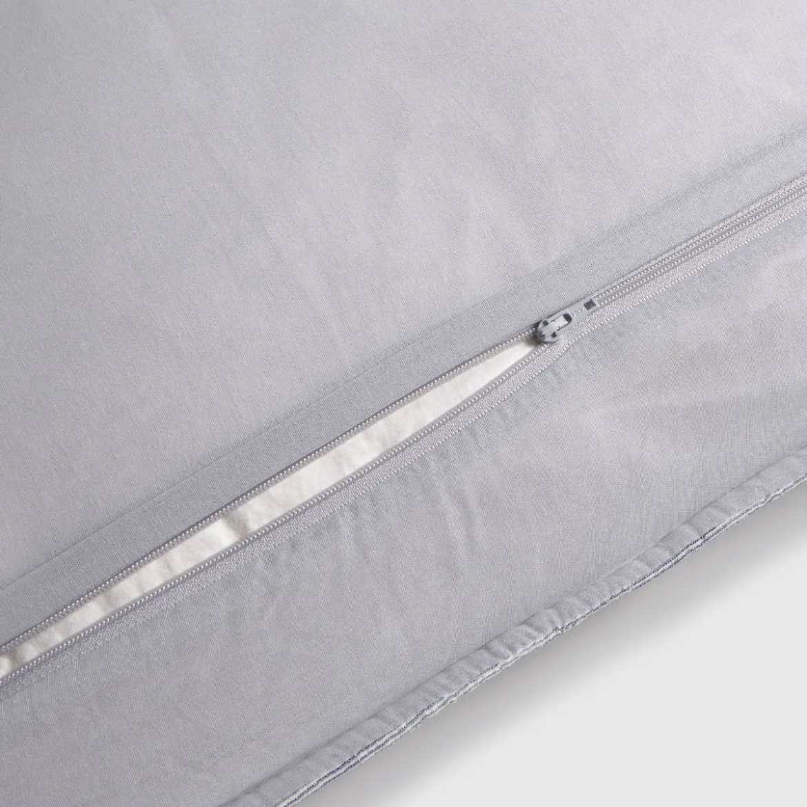 Funda de cuadrante acolchada rayas chambray Medrol