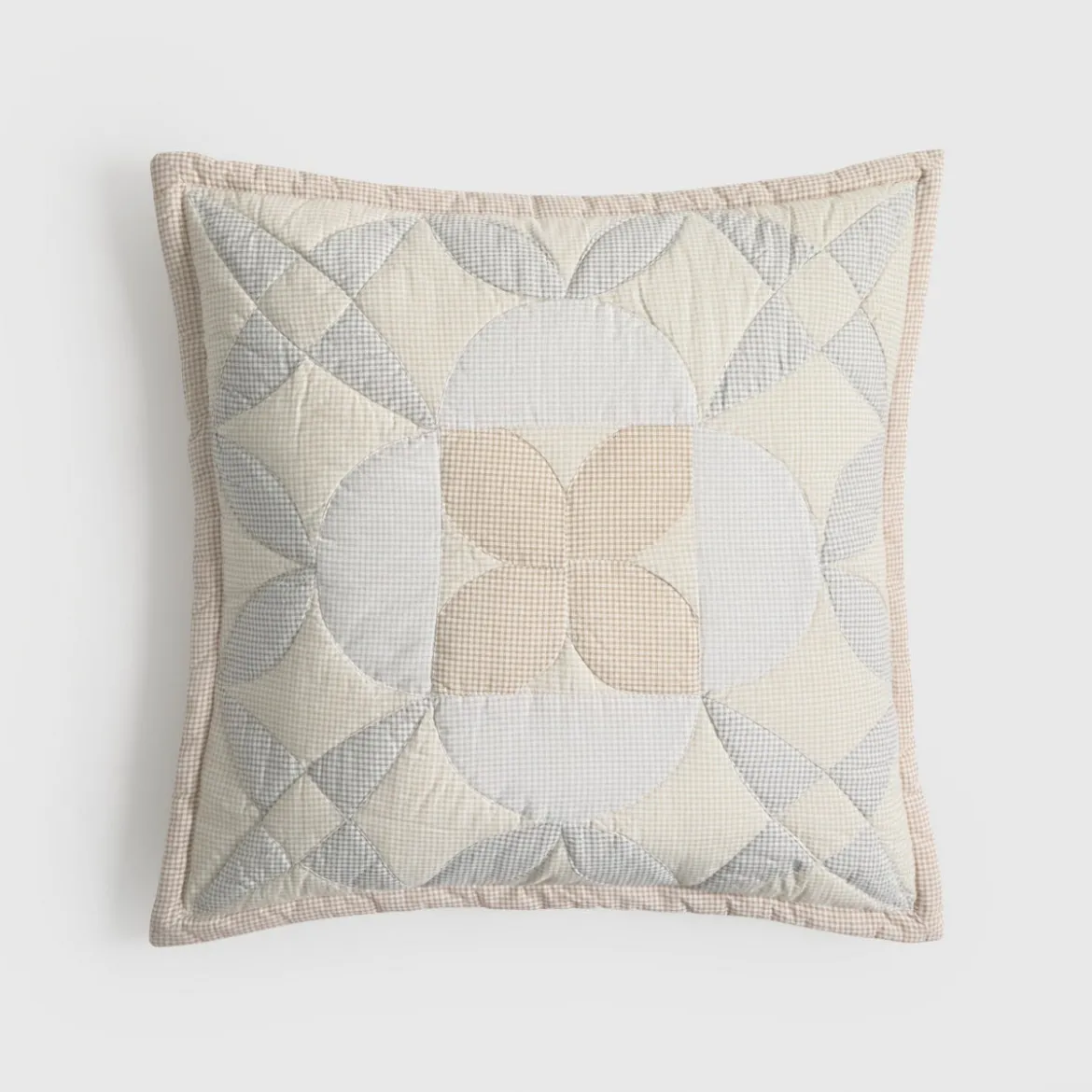 Funda de cuadrante algodón patchwork cuadros vichy Sepat
