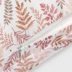 Funda de cuadrante algodón percal 180 hilos hojas Seaf