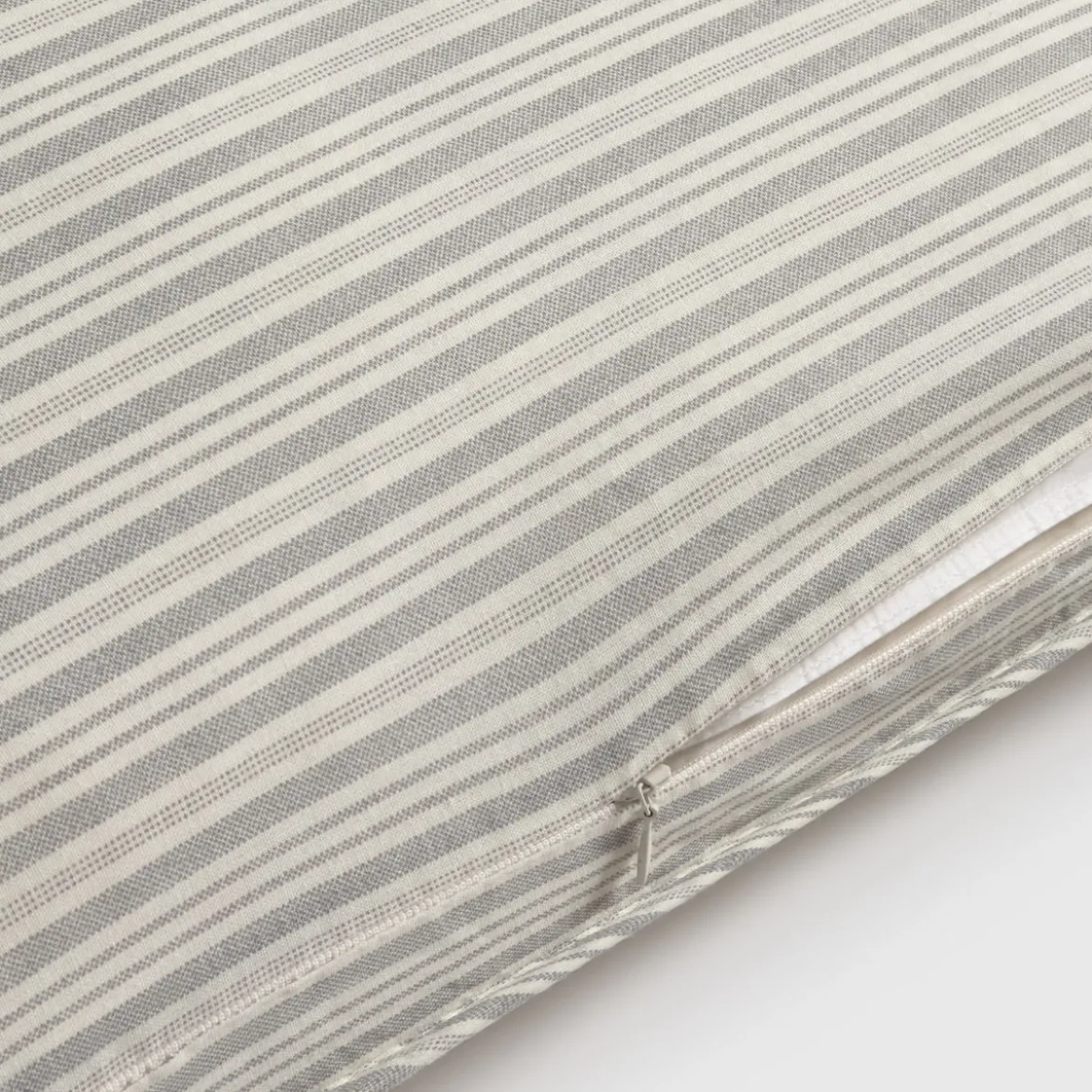 Funda de cuadrante algodón reversible rayas Inra