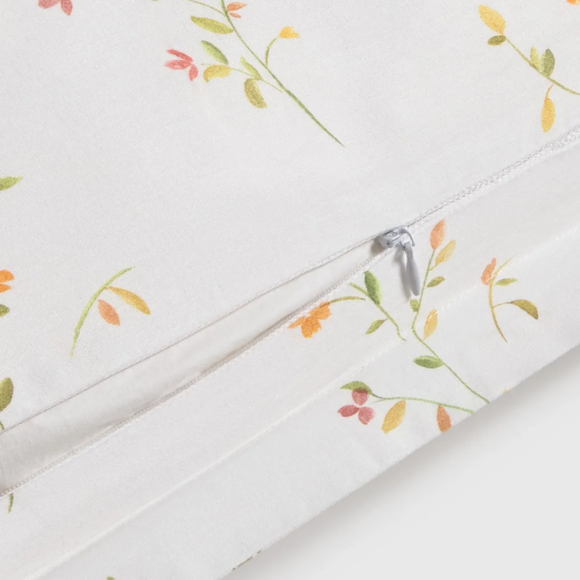 Funda de cuadrante algodón satén 180 hilos estampado floral Lasusa