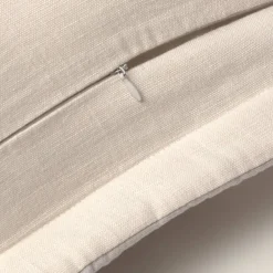 Funda de cuadrante reversible algodón efecto lino Linet
