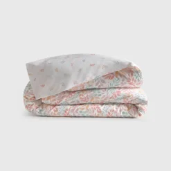 Funda nórdica algodón percal 180 hilos estampado floral Folio