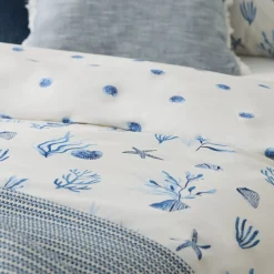 Funda nórdica algodón percal 180 hilos estampado marino Medmar