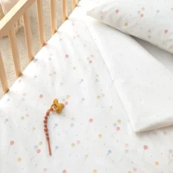 Funda nórdica algodón percal 180 hilos globos confetti Globy