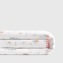 Manta polar infantil estampado bosque Wopi