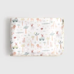 Mantita polar infantil estampado jungla