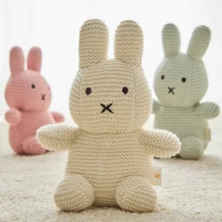 Muñeco de algodón orgánico tricot conejito Cuquis