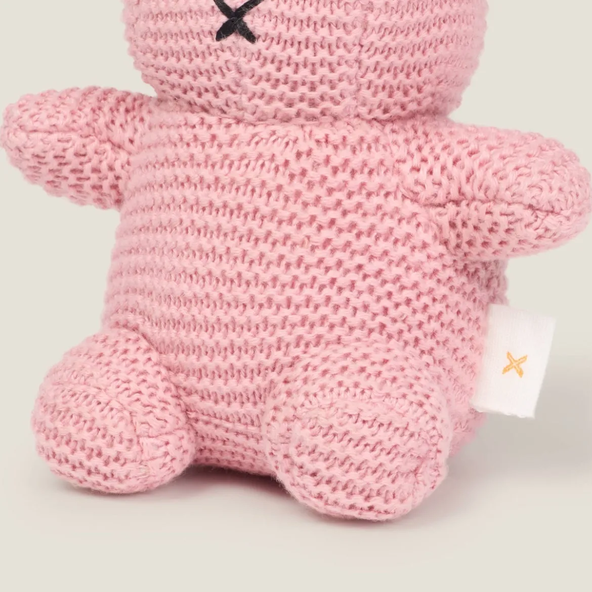 Muñeco de algodón orgánico tricot conejito Cuquis