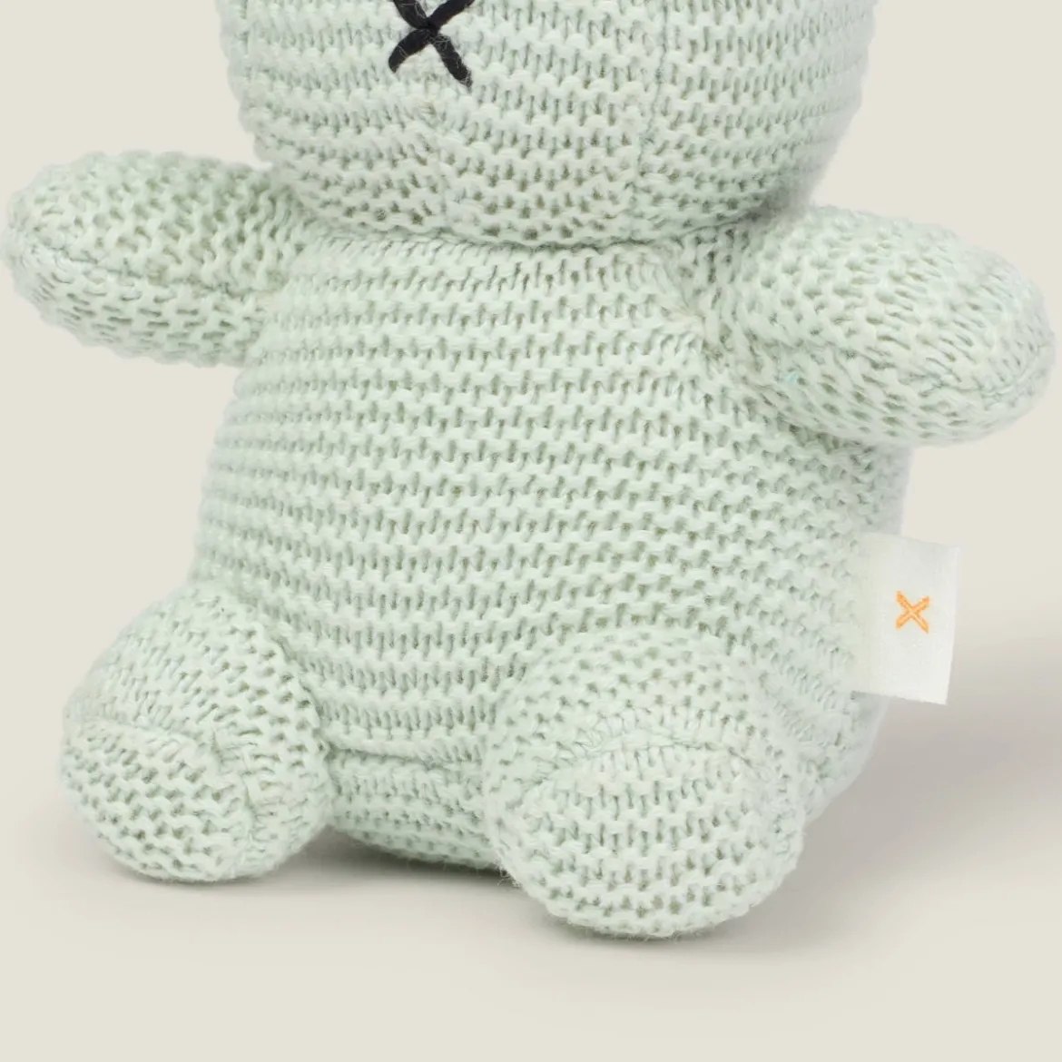 Muñeco de algodón orgánico tricot conejito Cuquis