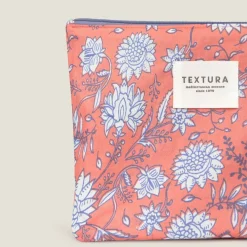 Neceser floral de algodón Kenze