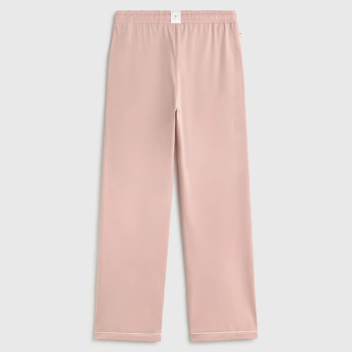 Pantalón de punto de algodón con lazo Vega