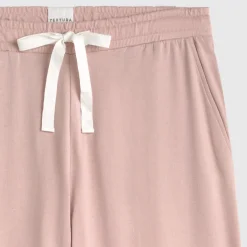 Pantalón de punto de algodón con lazo Vega