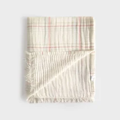 Plaid algodón gasa Mucua