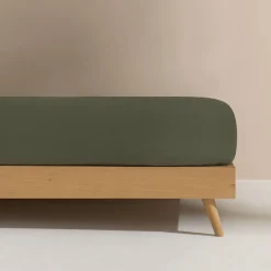 Sábana bajera ajustable algodón orgánico 180 hilos Besto