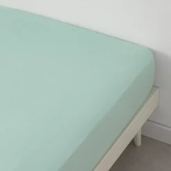 Sábana bajera de algodón de punto ajustable Kinbi
