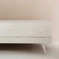 Sábana bajera de algodón estrellas ajustable Starti